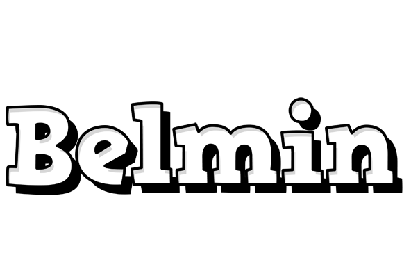 Belmin snowing logo