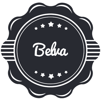 Belva badge logo