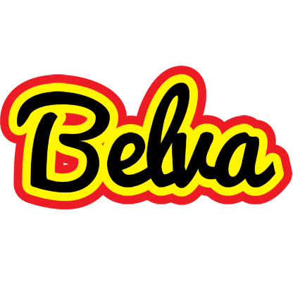 Belva flaming logo