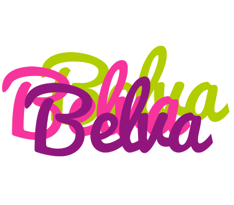 Belva flowers logo