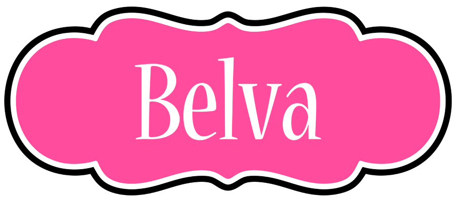 Belva invitation logo