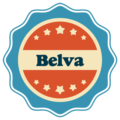 Belva labels logo