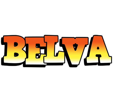 Belva sunset logo