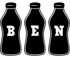 Ben bottle logo