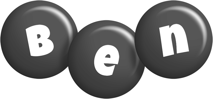 Ben candy-black logo