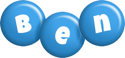 Ben candy-blue logo