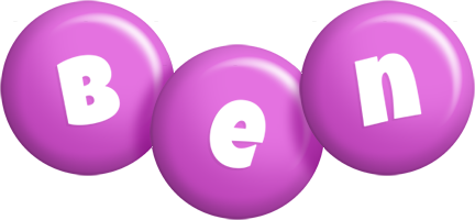 Ben candy-purple logo