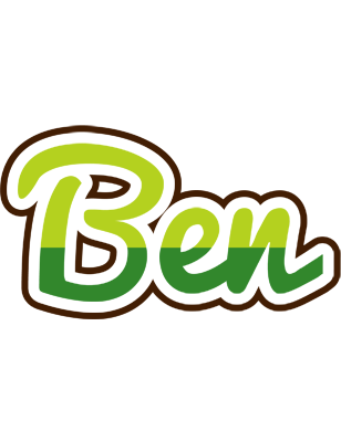 Ben golfing logo