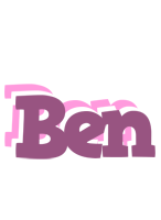 Ben relaxing logo