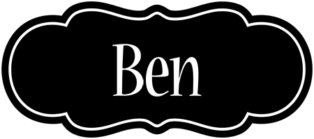 Ben welcome logo