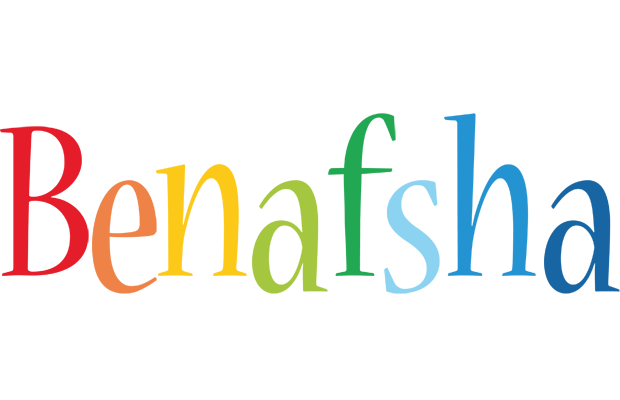 Benafsha birthday logo