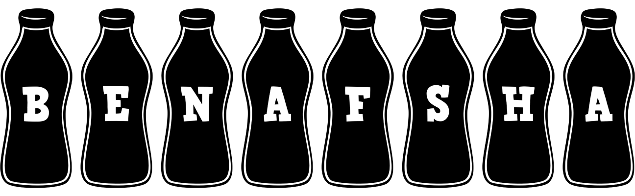 Benafsha bottle logo