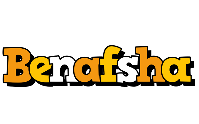 Benafsha cartoon logo