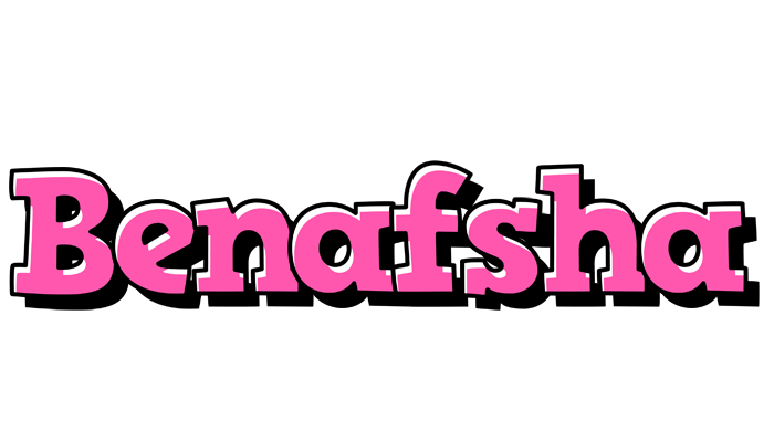 Benafsha girlish logo