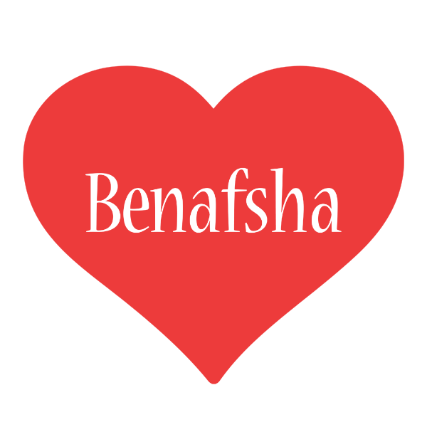 Benafsha love logo