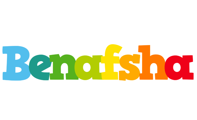 Benafsha rainbows logo