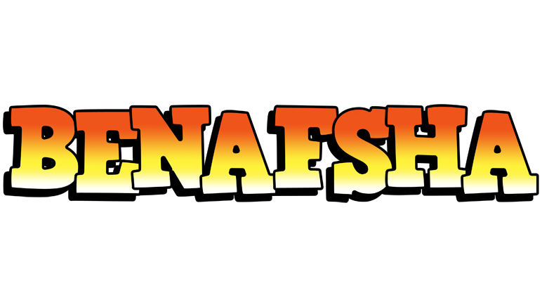 Benafsha sunset logo