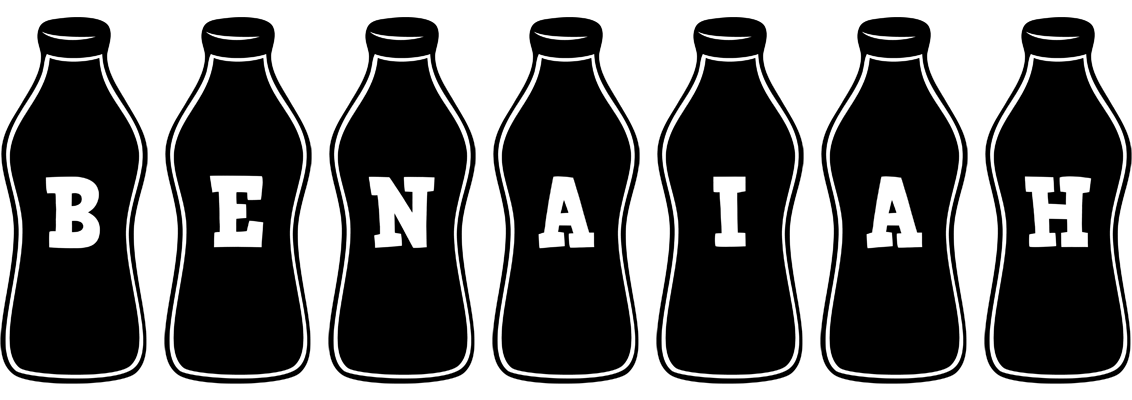 Benaiah bottle logo