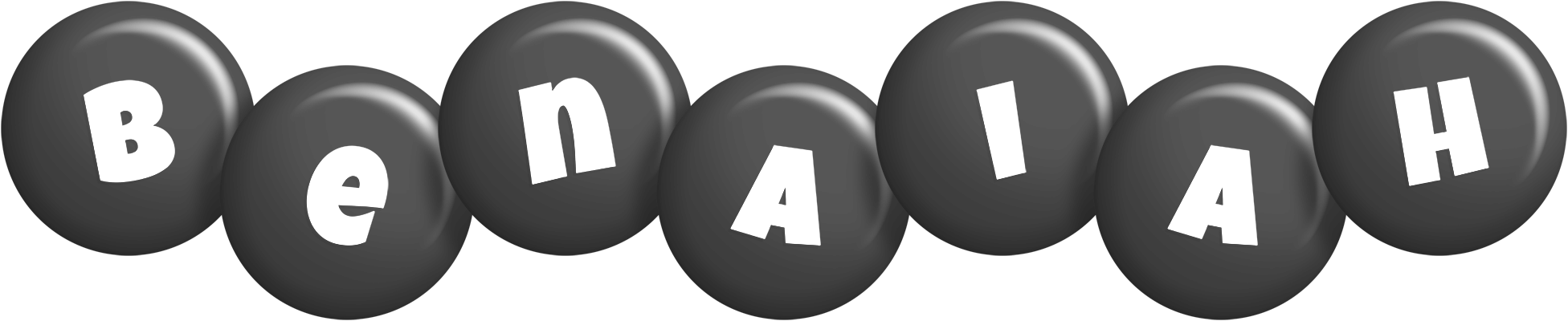 Benaiah candy-black logo