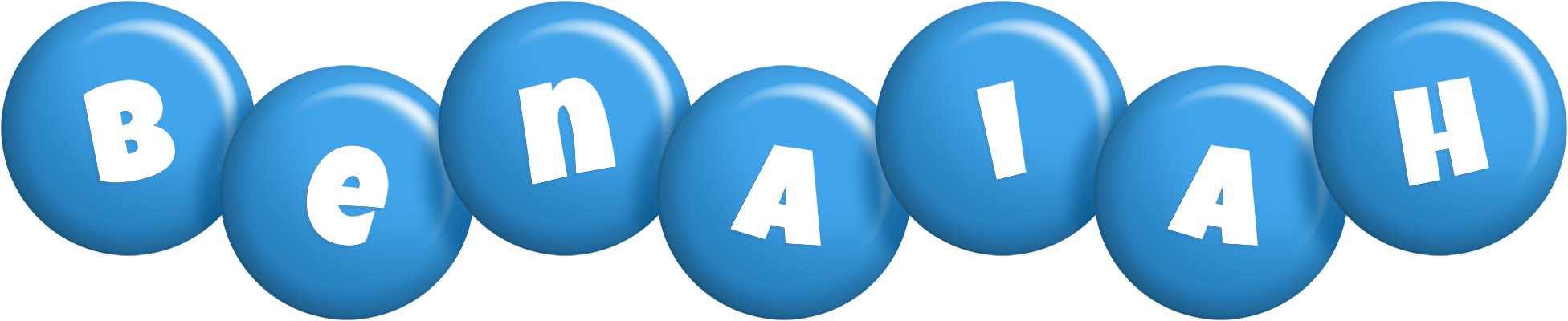 Benaiah candy-blue logo