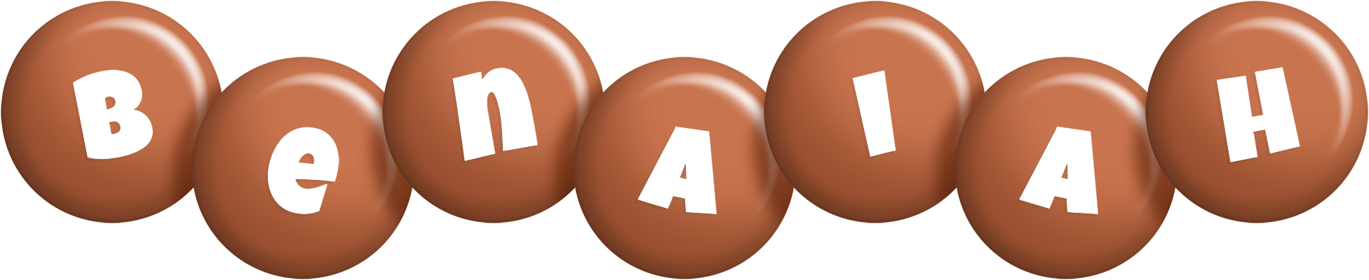 Benaiah candy-brown logo