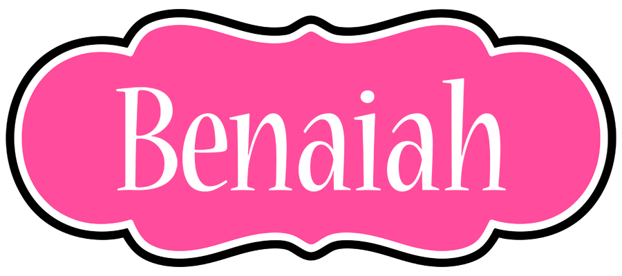 Benaiah invitation logo