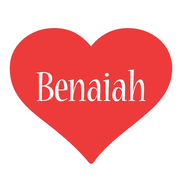 Benaiah love logo