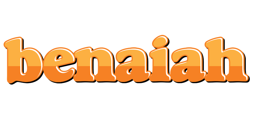 Benaiah orange logo