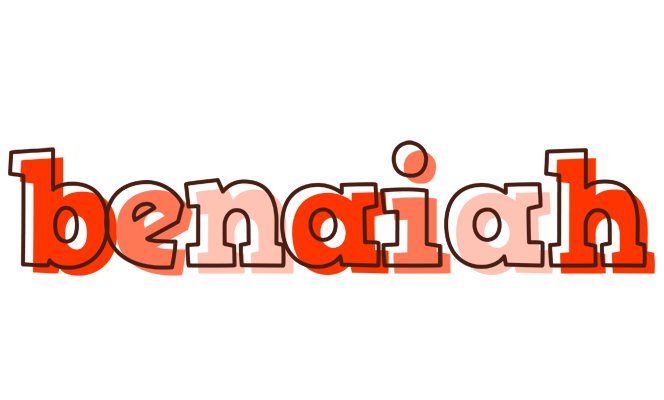 Benaiah paint logo