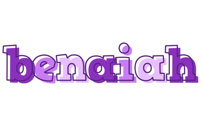 Benaiah sensual logo