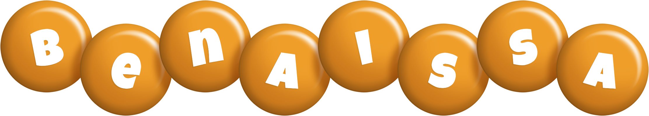 Benaissa candy-orange logo