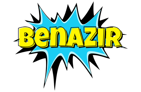 Benazir amazing logo