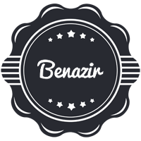 Benazir badge logo