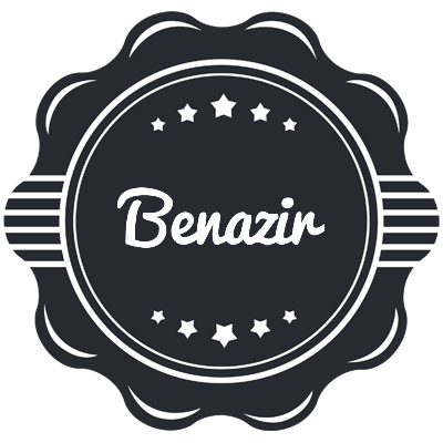 Benazir badge logo