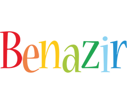 Benazir birthday logo