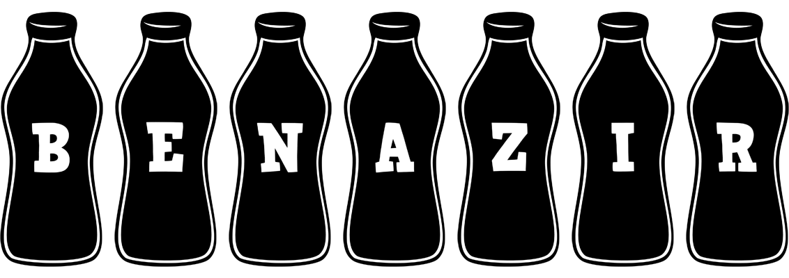 Benazir bottle logo