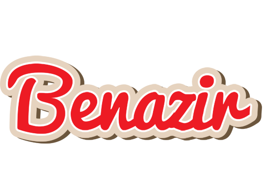 Benazir chocolate logo