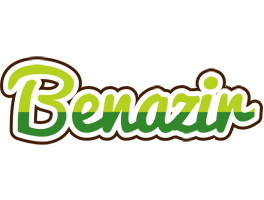 Benazir golfing logo