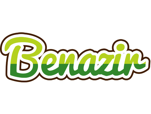 Benazir golfing logo
