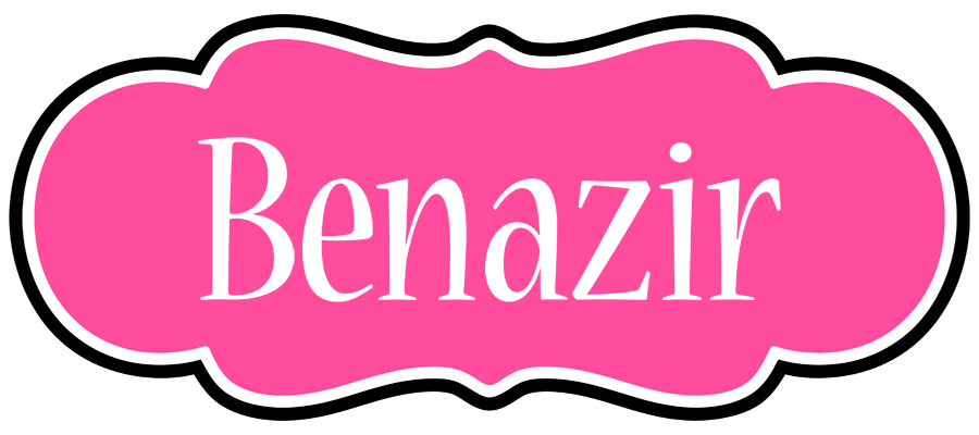 Benazir invitation logo