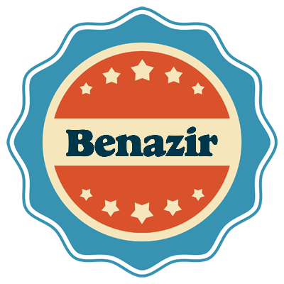 Benazir labels logo