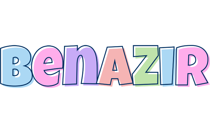 Benazir pastel logo