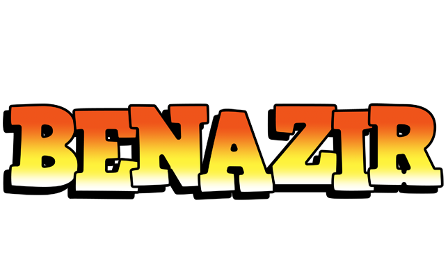 Benazir sunset logo