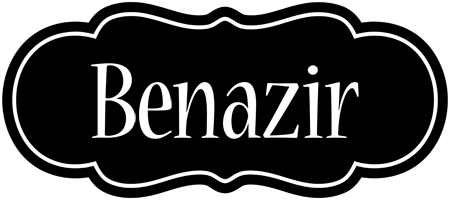 Benazir welcome logo