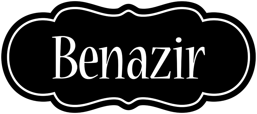 Benazir welcome logo