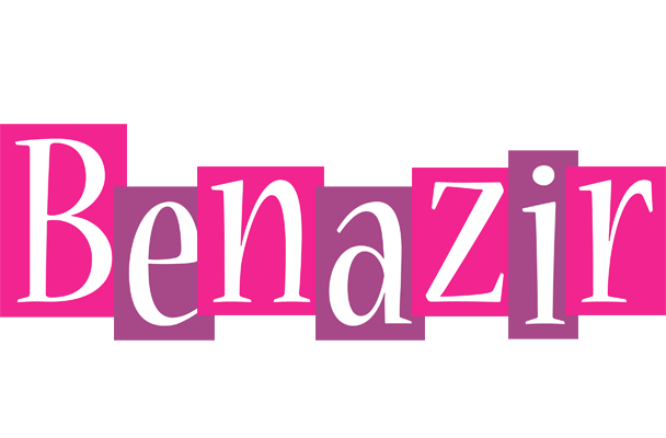 Benazir whine logo
