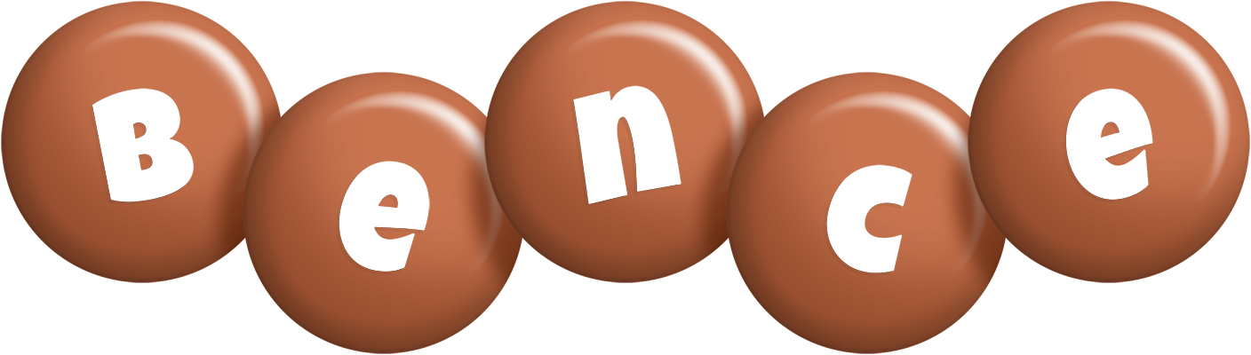 Bence candy-brown logo