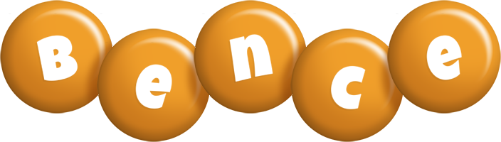 Bence candy-orange logo