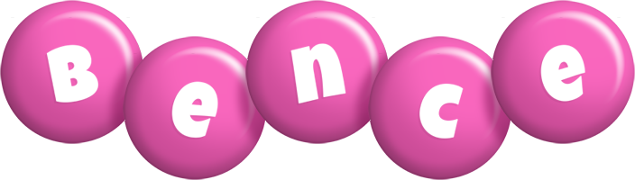 Bence candy-pink logo
