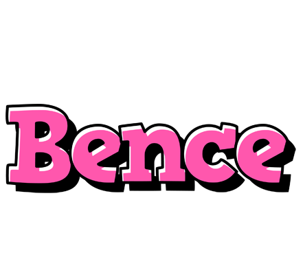 Bence girlish logo